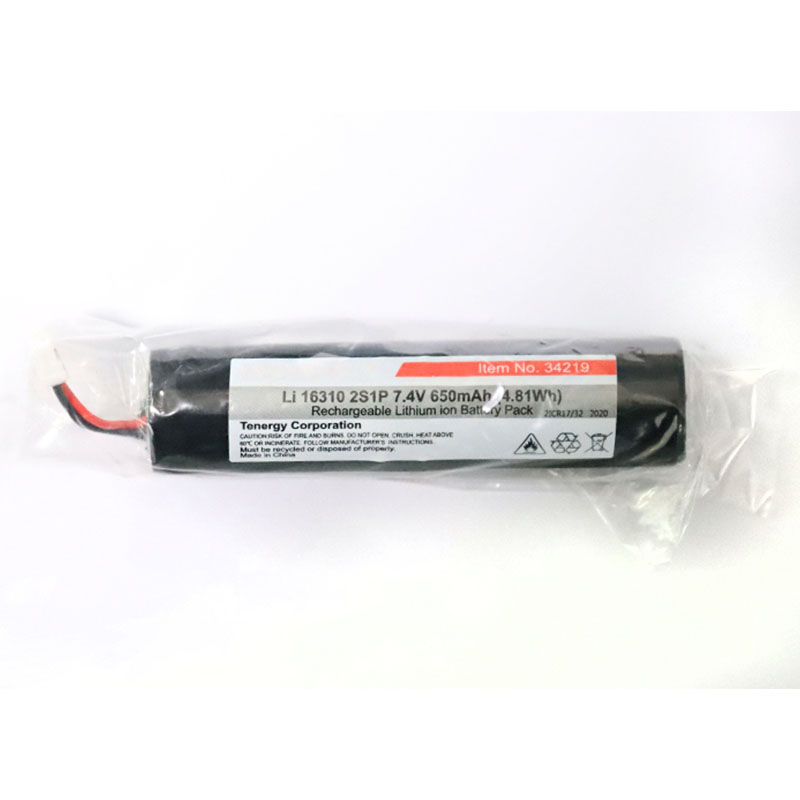 Li-16310-2S1P-7.4V-650mAh（4.81Wh）醫療設備鋰電池 理療儀充電電池